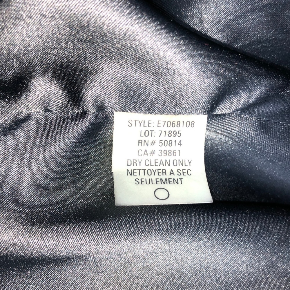 Elie Tahari Black w/ Brown Metallic Pattern Jacket - Picture 6 of 7